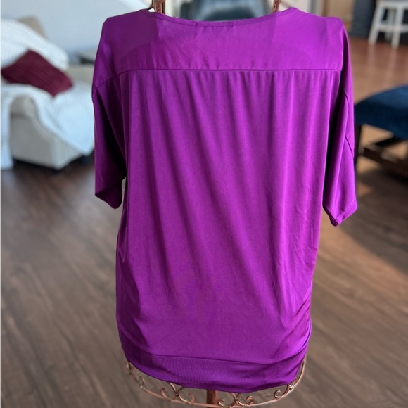 The Limited Purple Women’s Lightweight Top Blouse Women’s Size Large - Picture 7 of 10